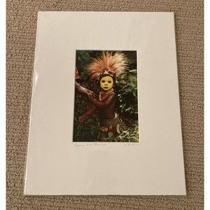 Jim Spillane Photography ‘Papua New Guinea’ Child Signed Matted Photo